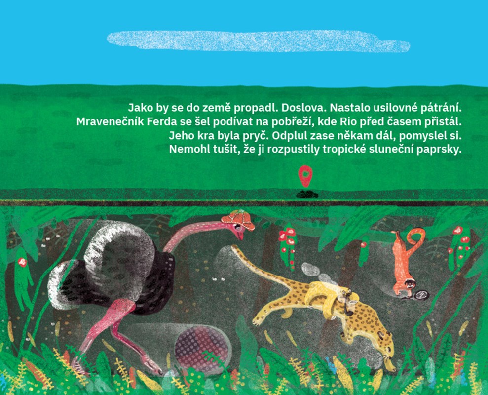 Niedźwiedź polarny Rio ratuje las