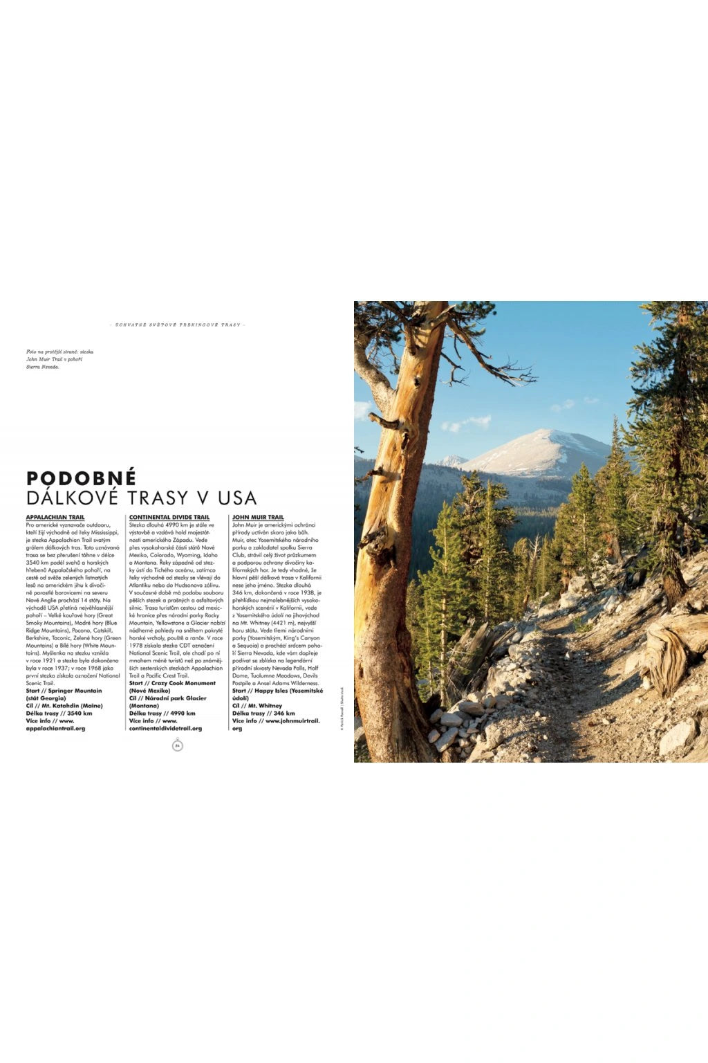 Úchvatné světové trekingové trasy