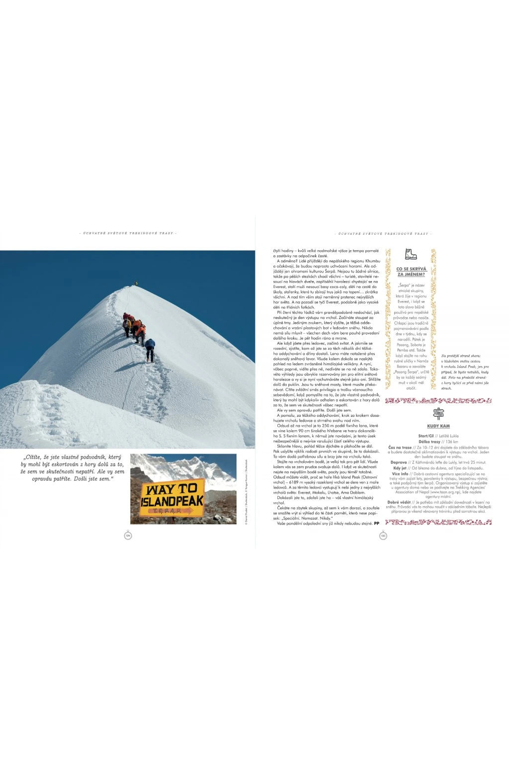 Úchvatné světové trekingové trasy