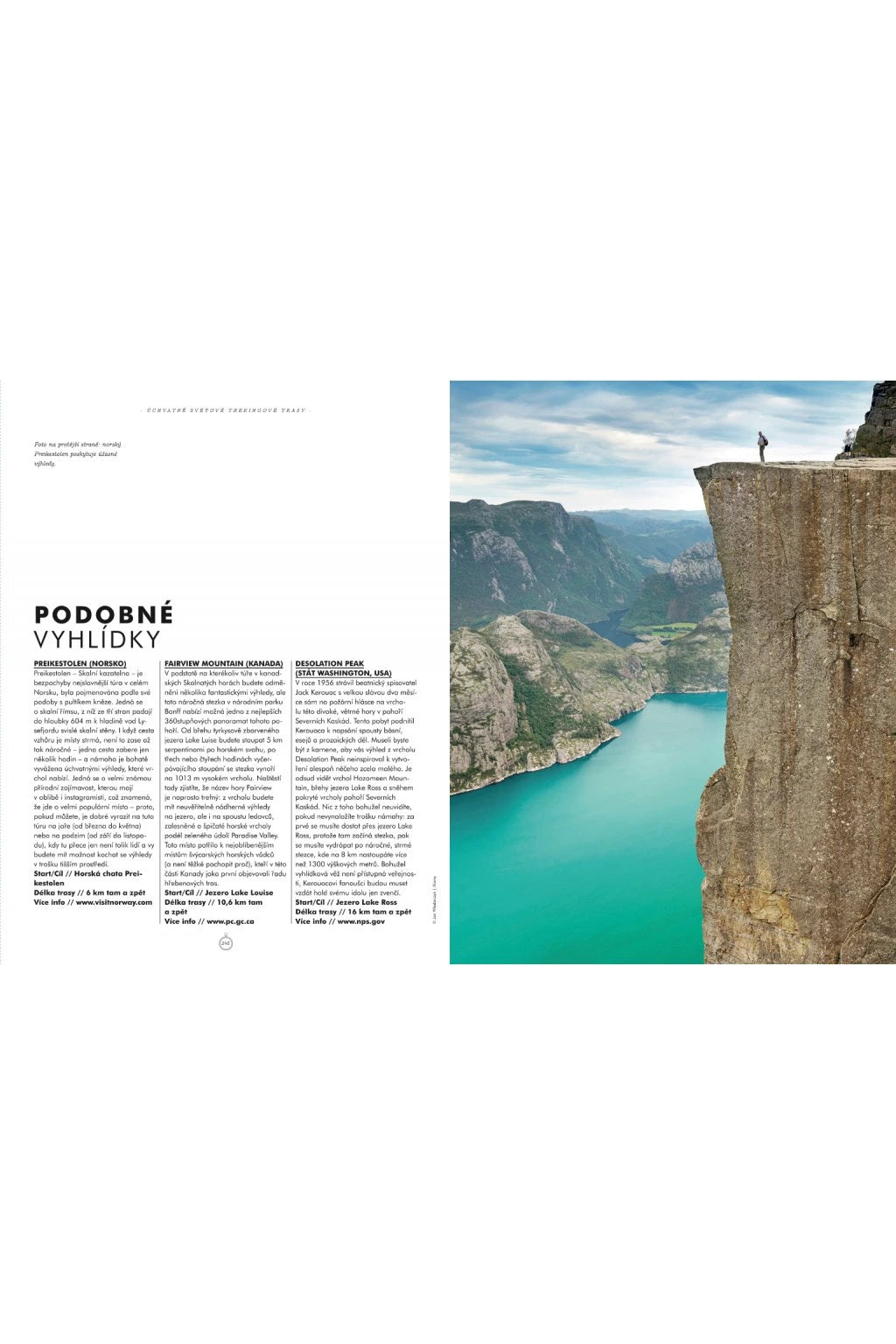 Úchvatné světové trekingové trasy