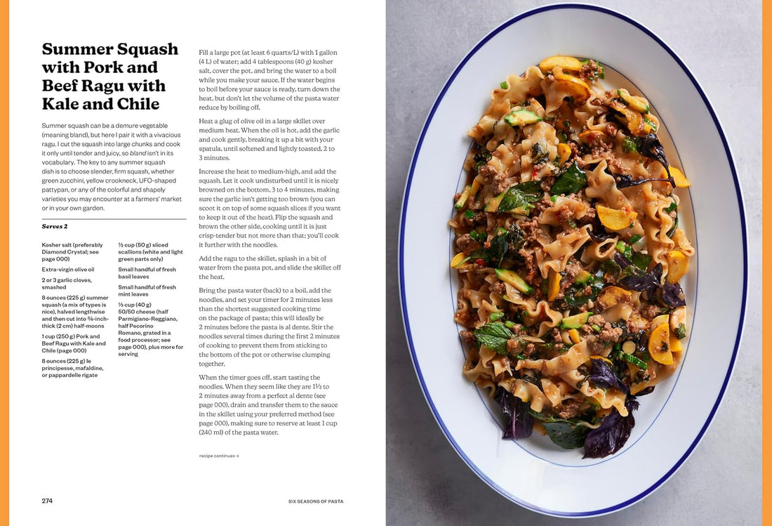 Six Seasons of Pasta