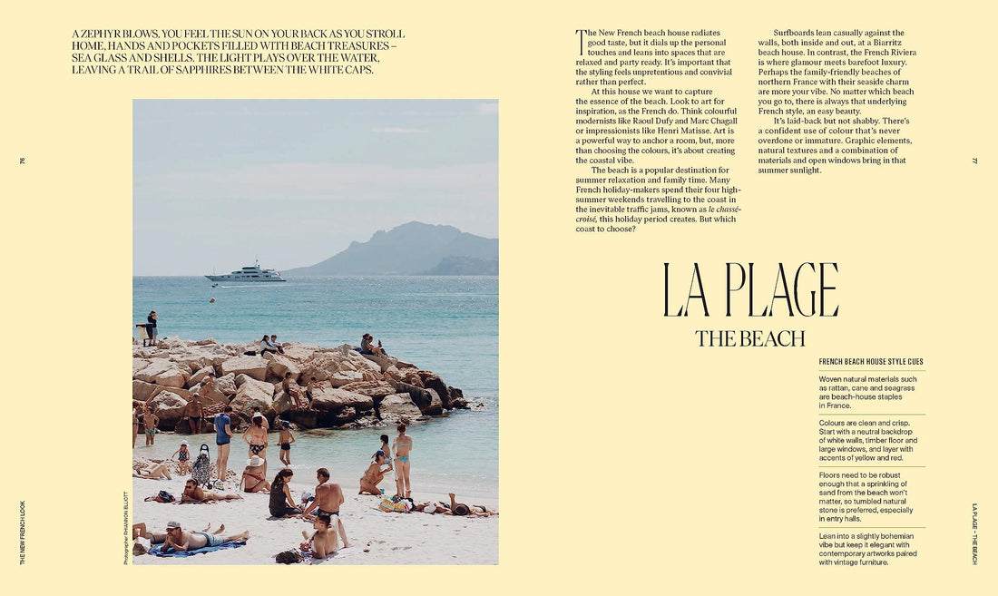 Nowy francuski wygląd |, Wnętrza o współczesnym charakterze