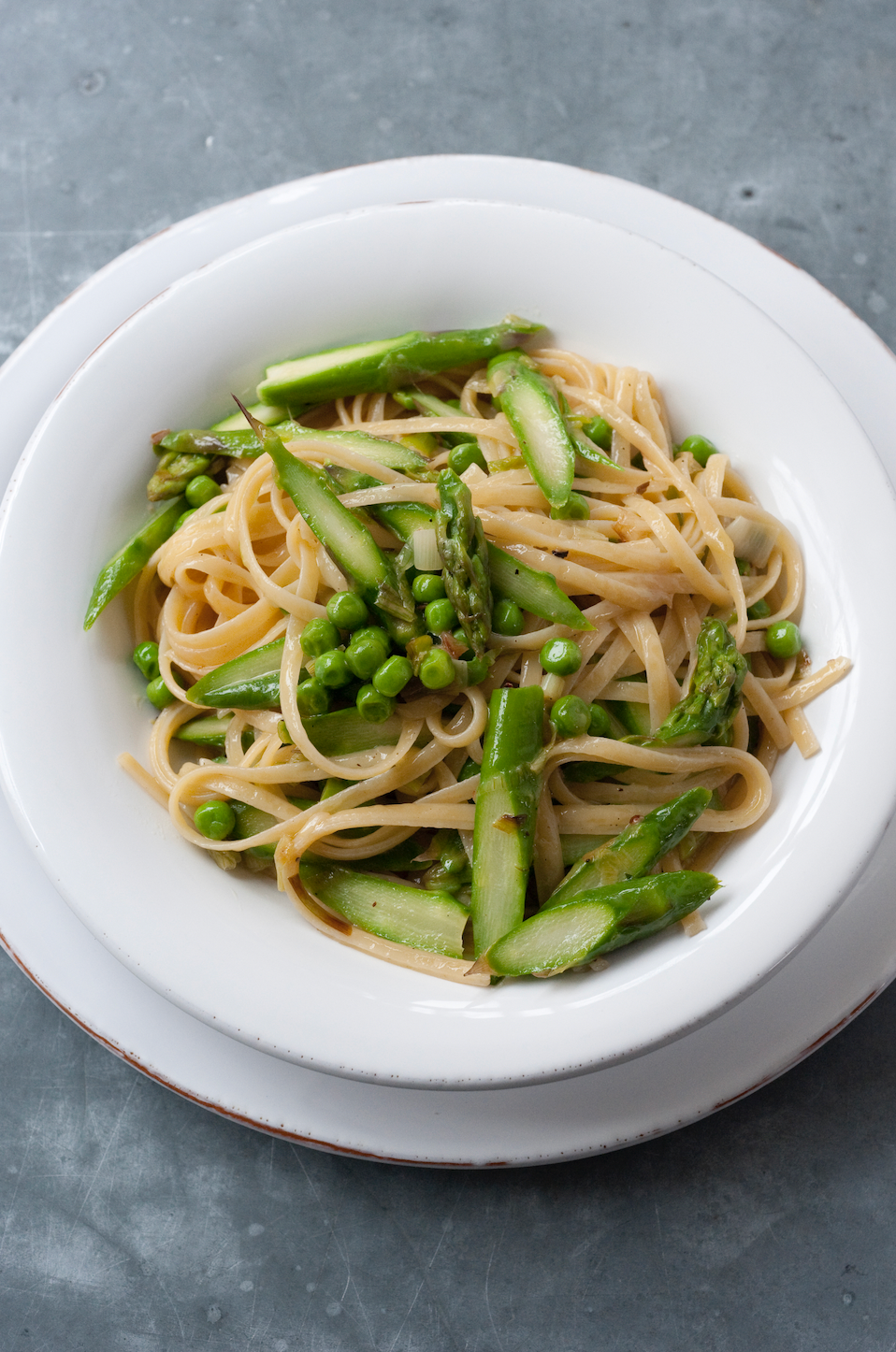 Makaron ze srebrną łyżką