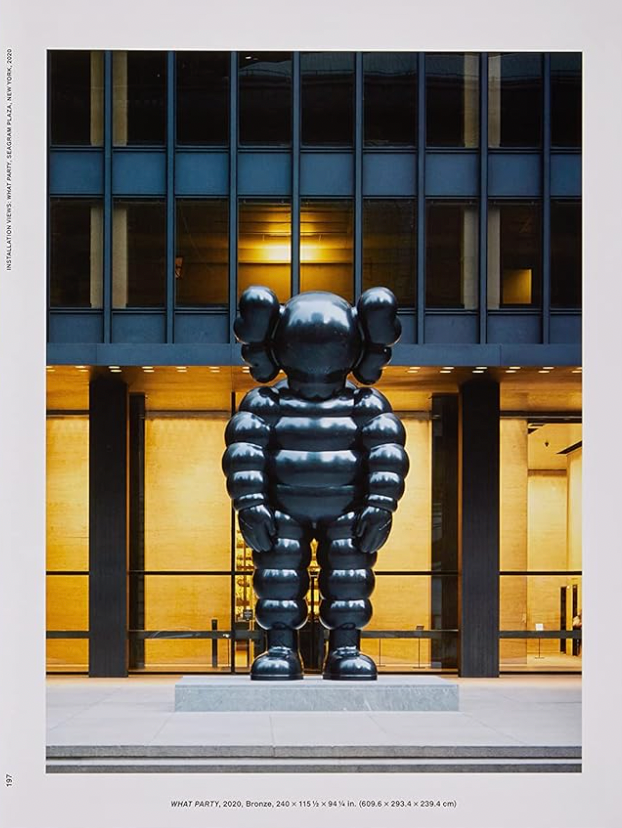 KAWS: WHAT PARTY (edycja czarno-różowa)