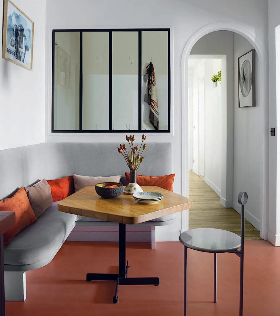 Nowy francuski wygląd |, Wnętrza o współczesnym charakterze