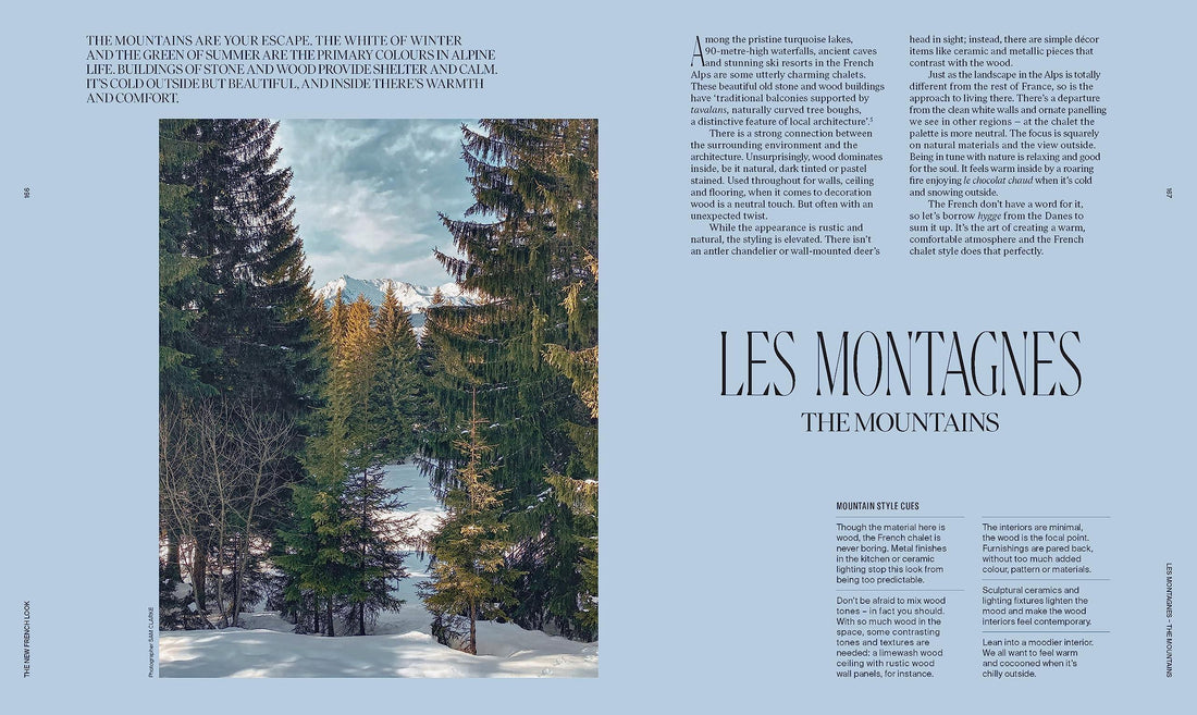 Nowy francuski wygląd |, Wnętrza o współczesnym charakterze