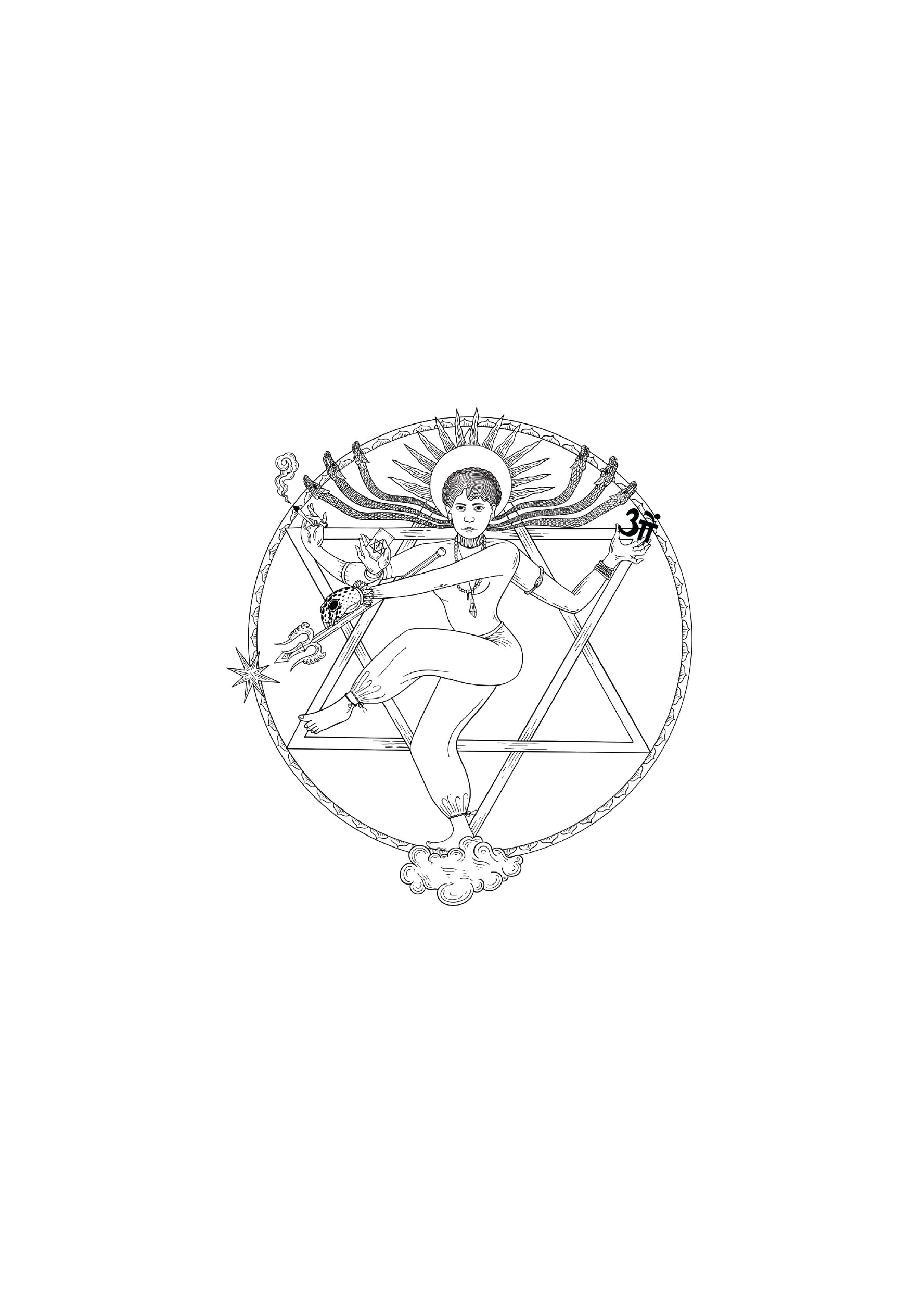 Ilustracja do książki Svatava (Blavatská) - Yveta Kroupová