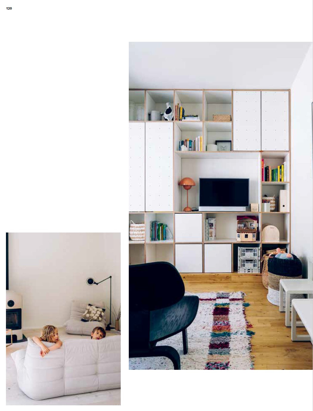 Domy dla Rodzin, stylowe mieszkanie dla dzieci i rodziców