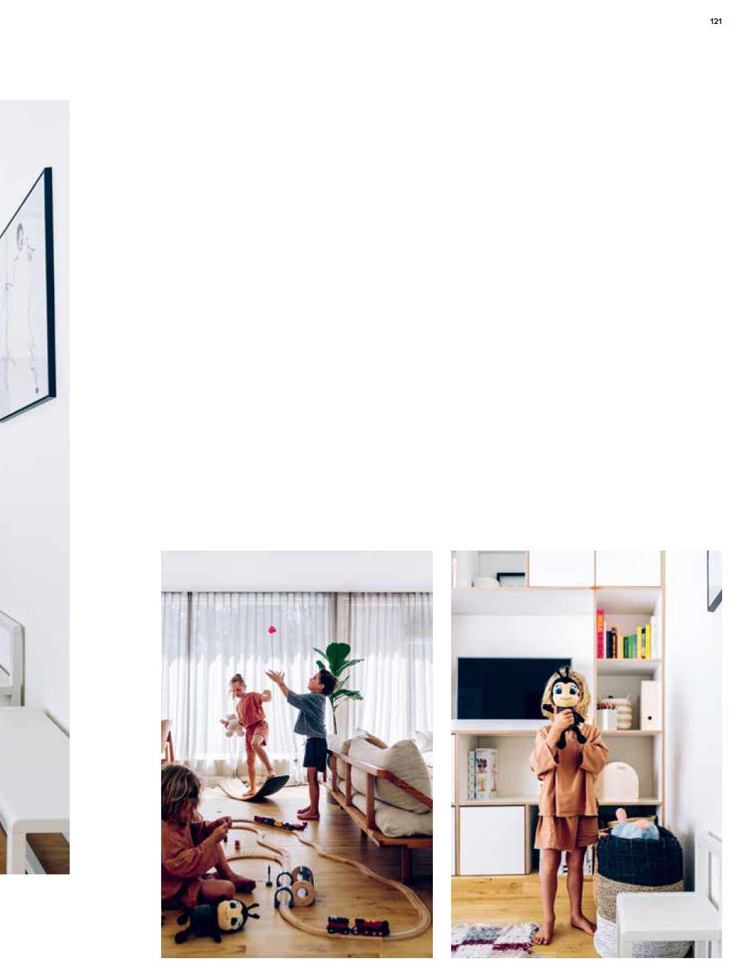 Domy dla Rodzin, stylowe mieszkanie dla dzieci i rodziców