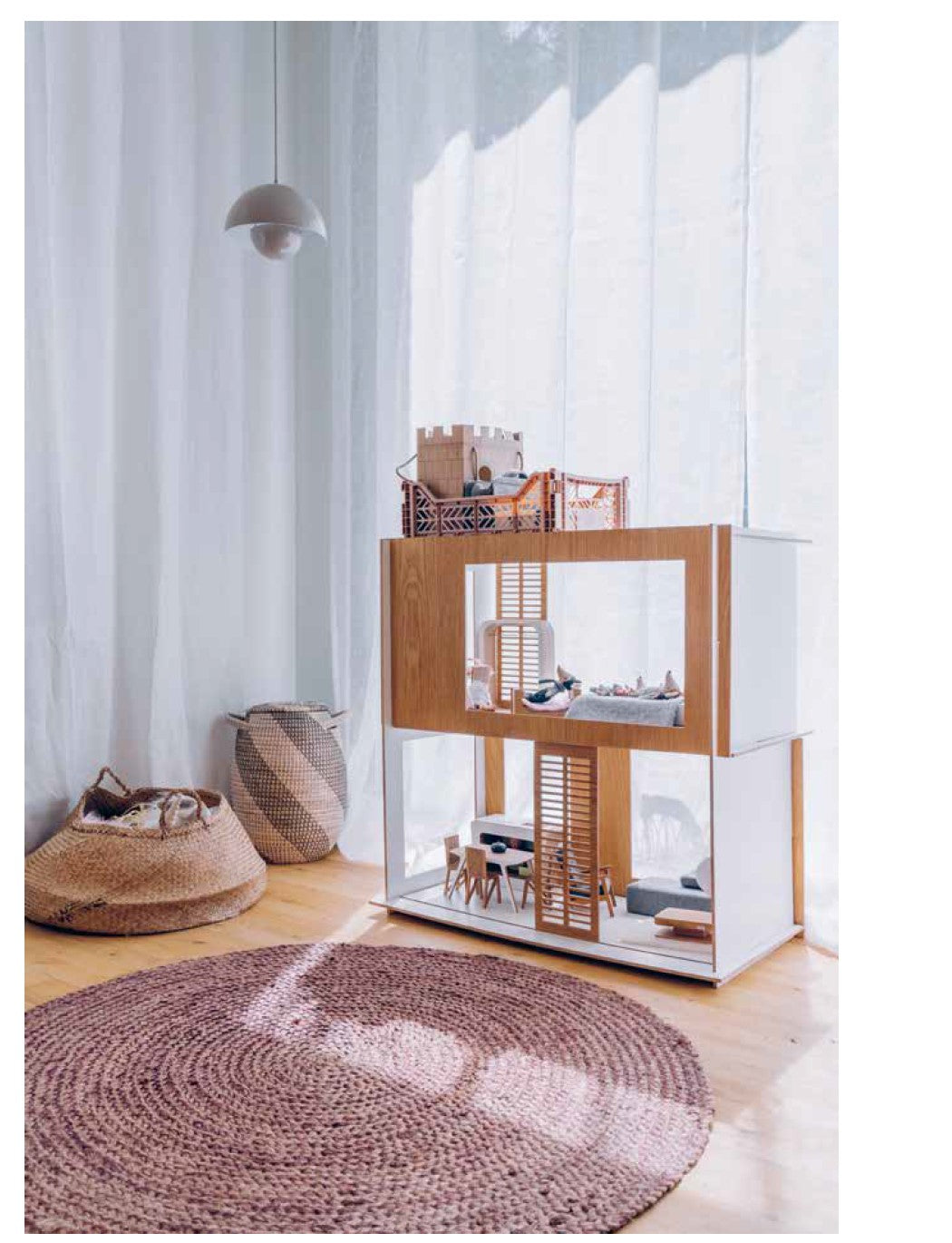 Domy dla Rodzin, stylowe mieszkanie dla dzieci i rodziców