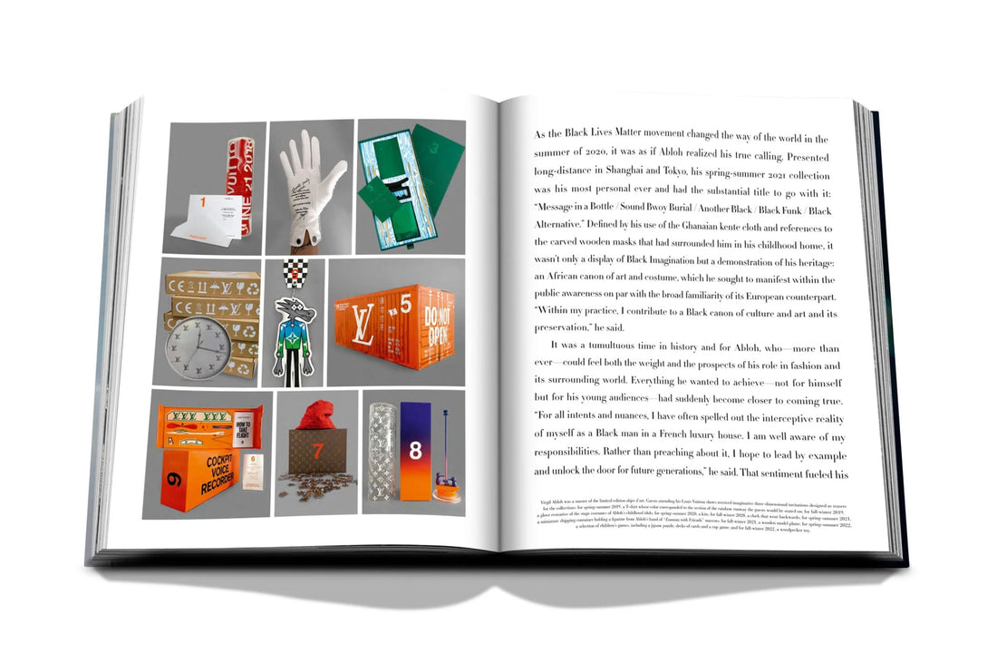 Louis Vuitton: Virgil Abloh (klasyczna okładka kreskówki)