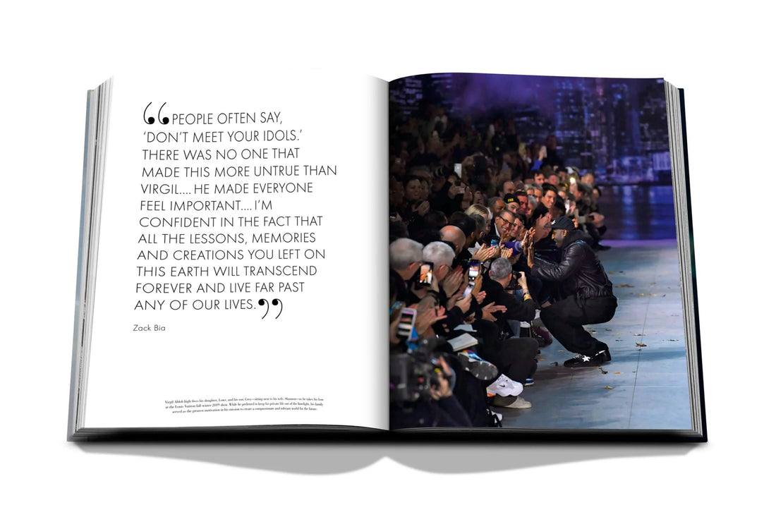 Louis Vuitton: Virgil Abloh (klasyczna okładka kreskówki)