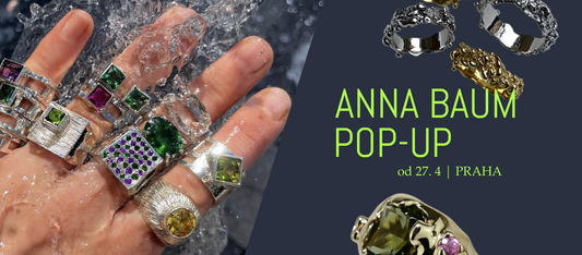 ANNA BAUM a její šperky: POP-UP v Praze