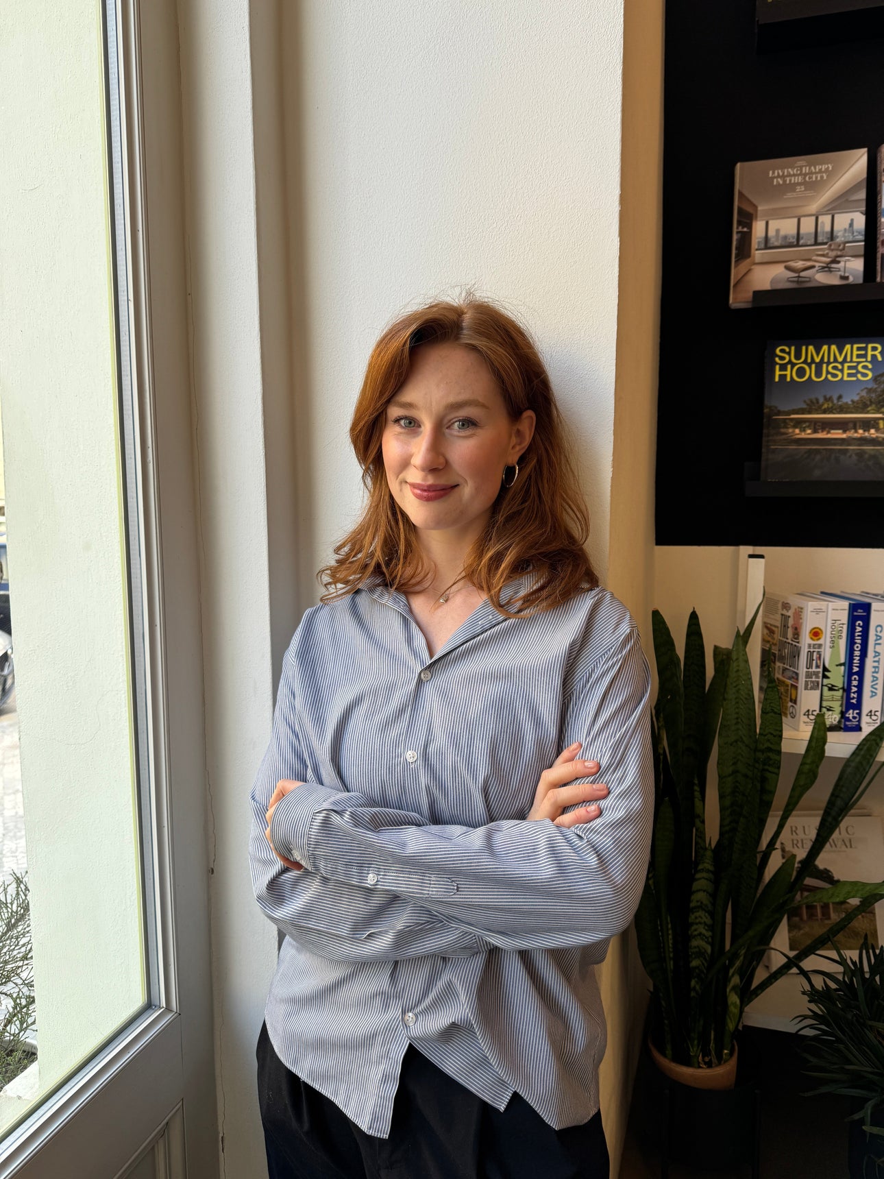 Natalie Halouzková vybírá