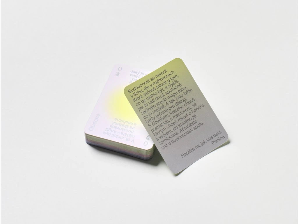 papelote x Pavlína Louženská: Konverzační karty Future