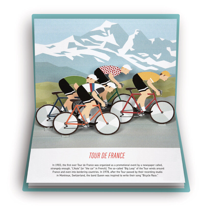 Rowery: wyskakująca książka