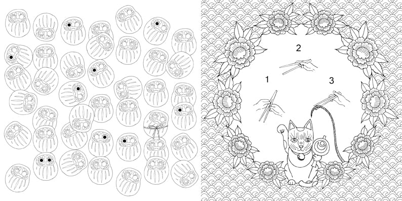 Red Thread of Fate: A Color-in Love Story