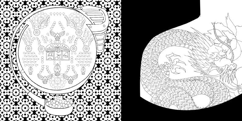Red Thread of Fate: A Color-in Love Story