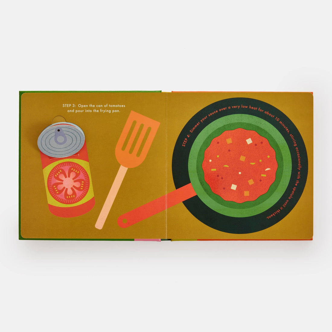 Spaghetti! Interaktywna książka kucharska