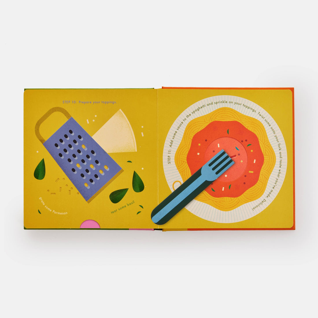 Spaghetti! Interaktywna książka kucharska