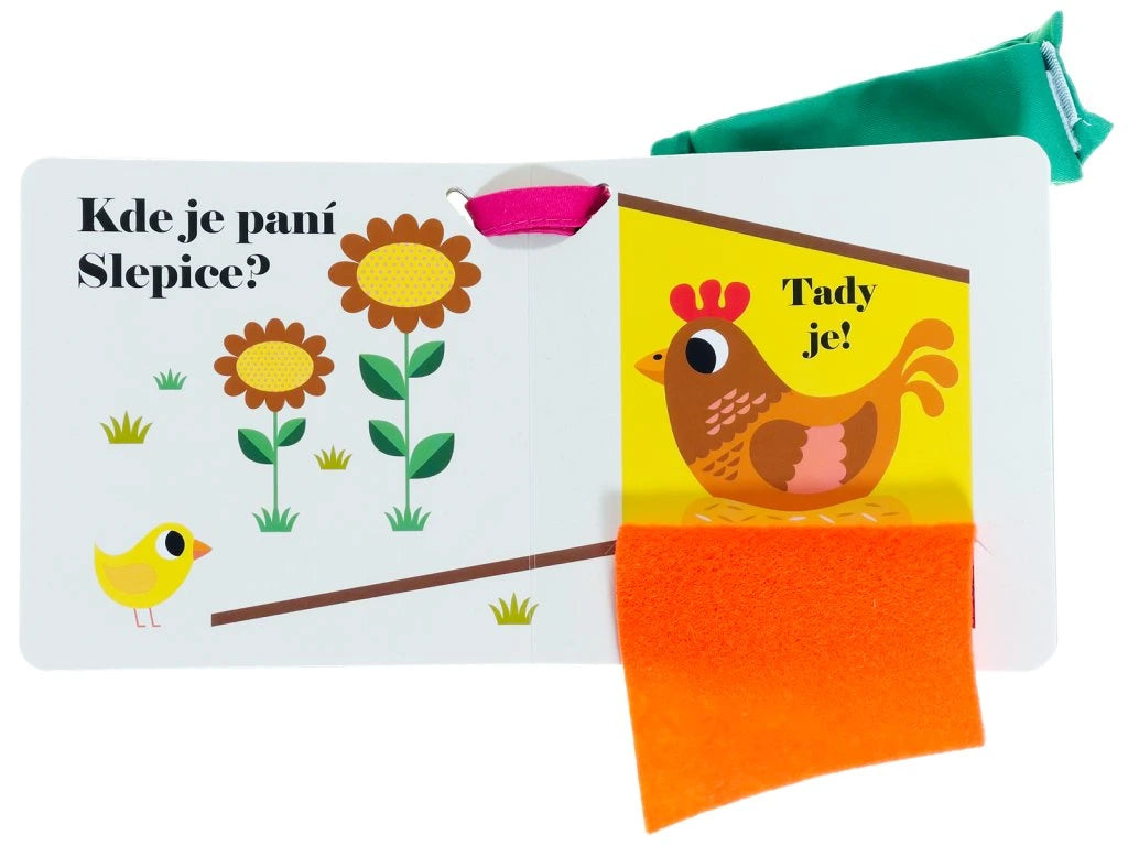Kde je paní Slepice? Knížka do kočárku