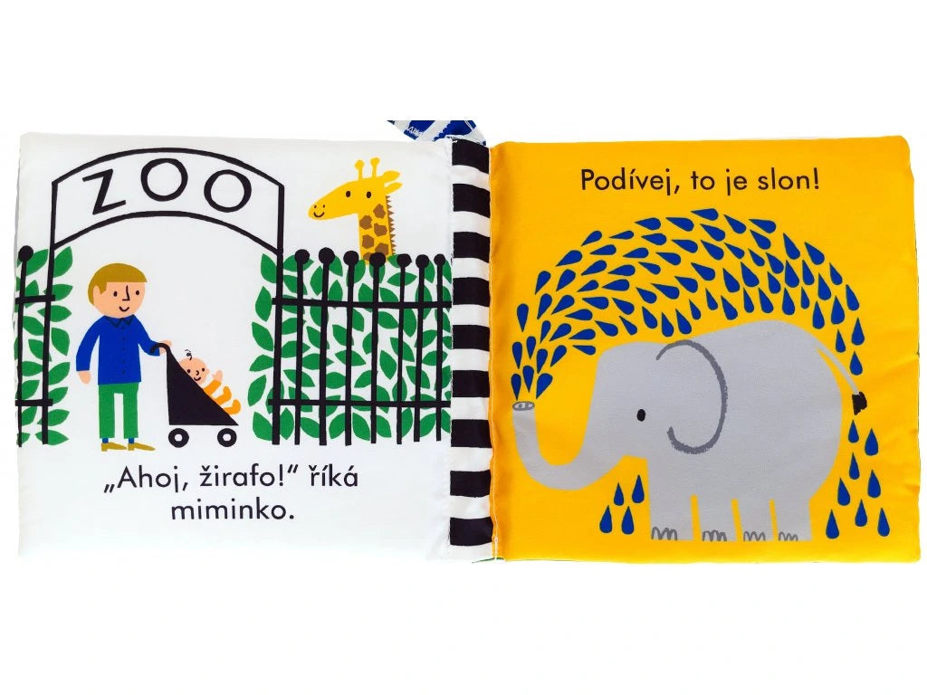 Zoo - První látková kniha