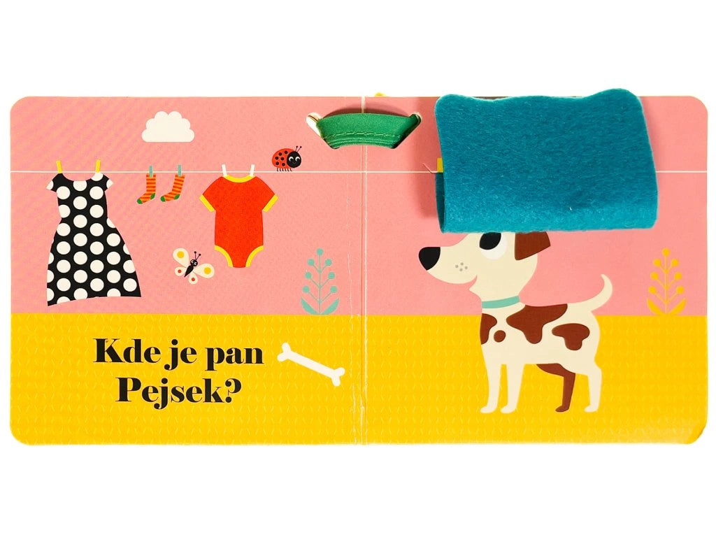 Kde je pan Pejsek? Knížka do kočárku