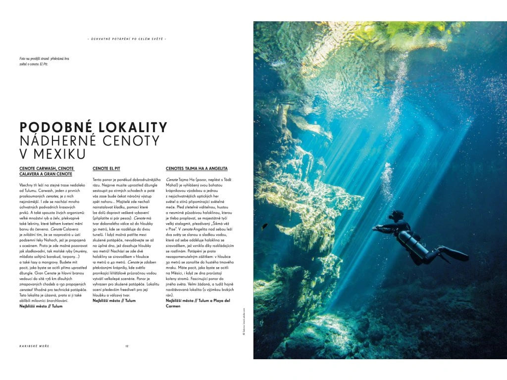 Úchvatné potápění po celém světě