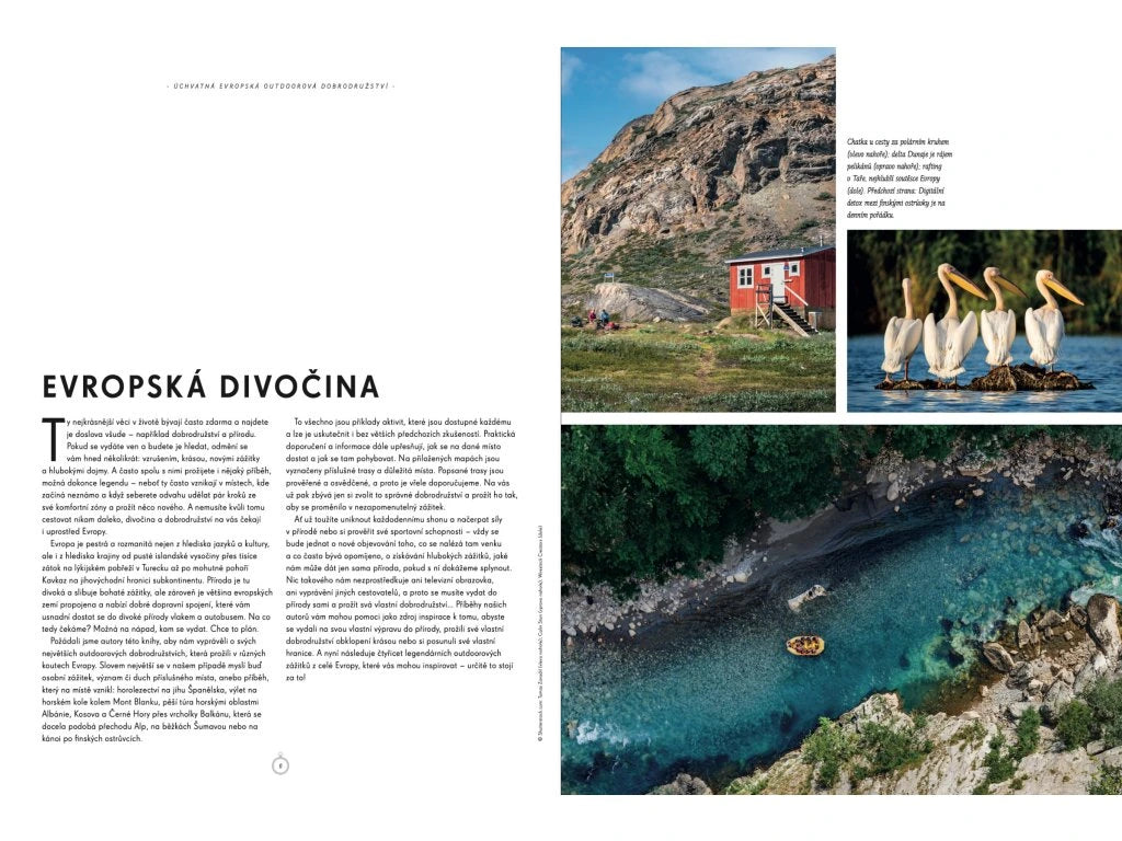 Úchvatná evropská outdoorová dobrodružství