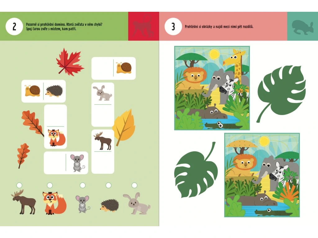 100 her Zvířata 4+