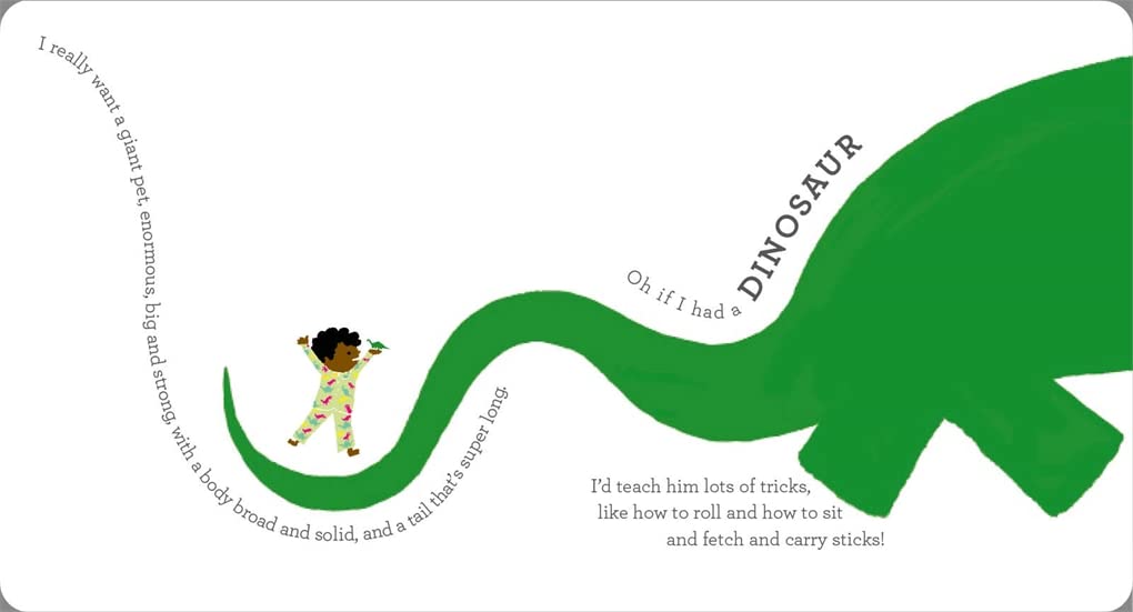 If I had a dinosaur (board book)