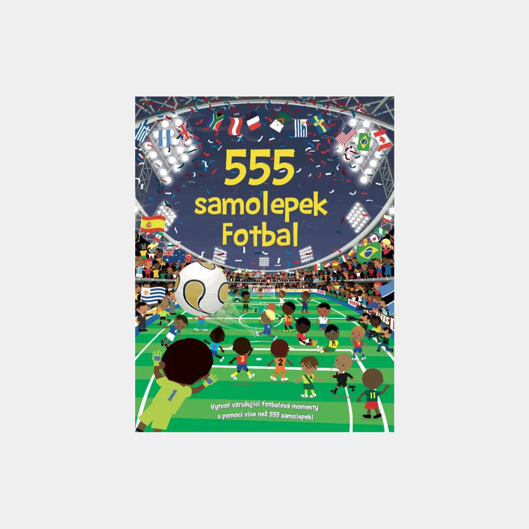 555 samolepek - Fotbal