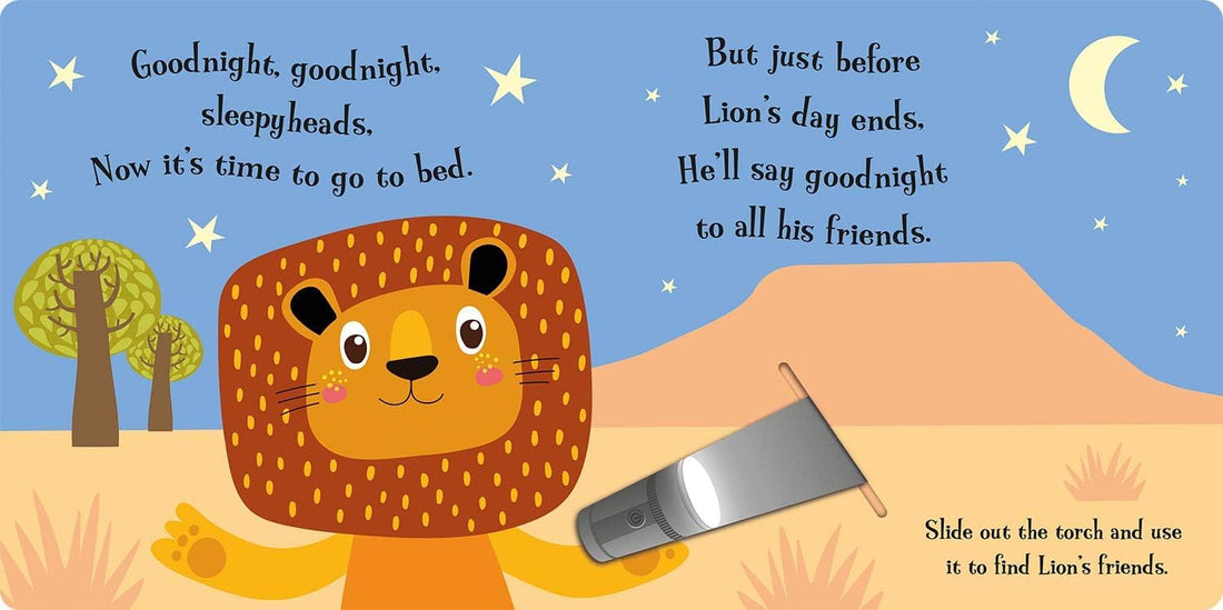 Magic Torch Books: Goodnight Lion