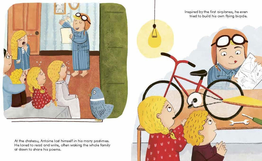 Little People, Big Dreams - Antoine de Saint-Exupéry