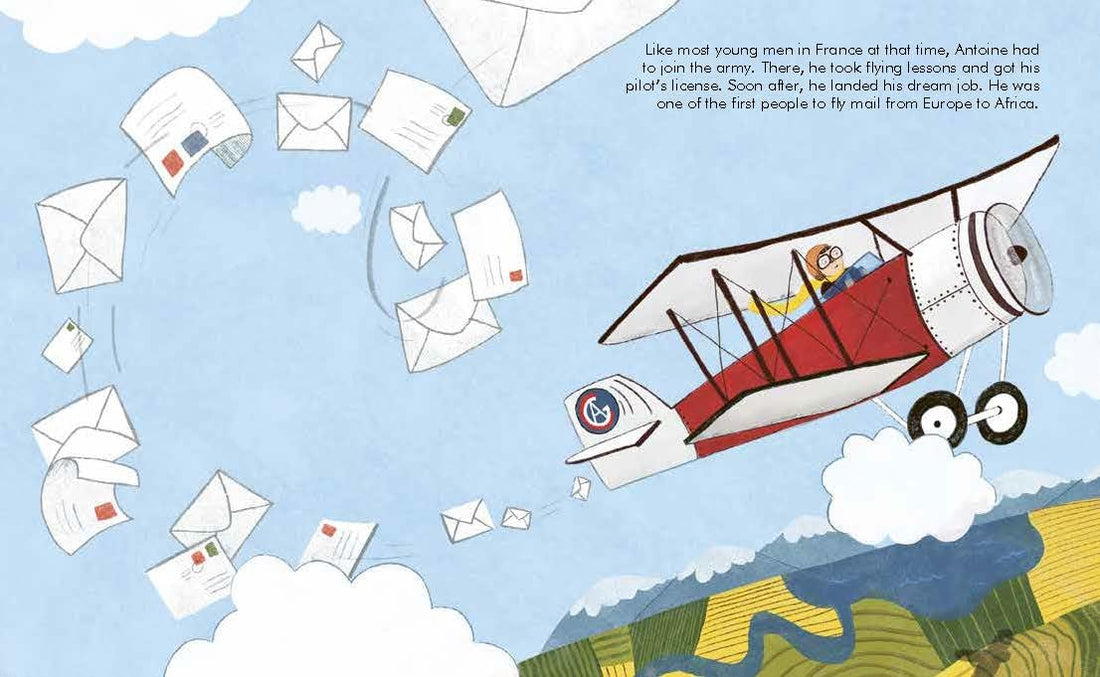 Little People, Big Dreams - Antoine de Saint-Exupéry