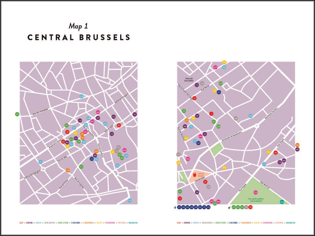 500 ukrytych tajemnic Brukseli 