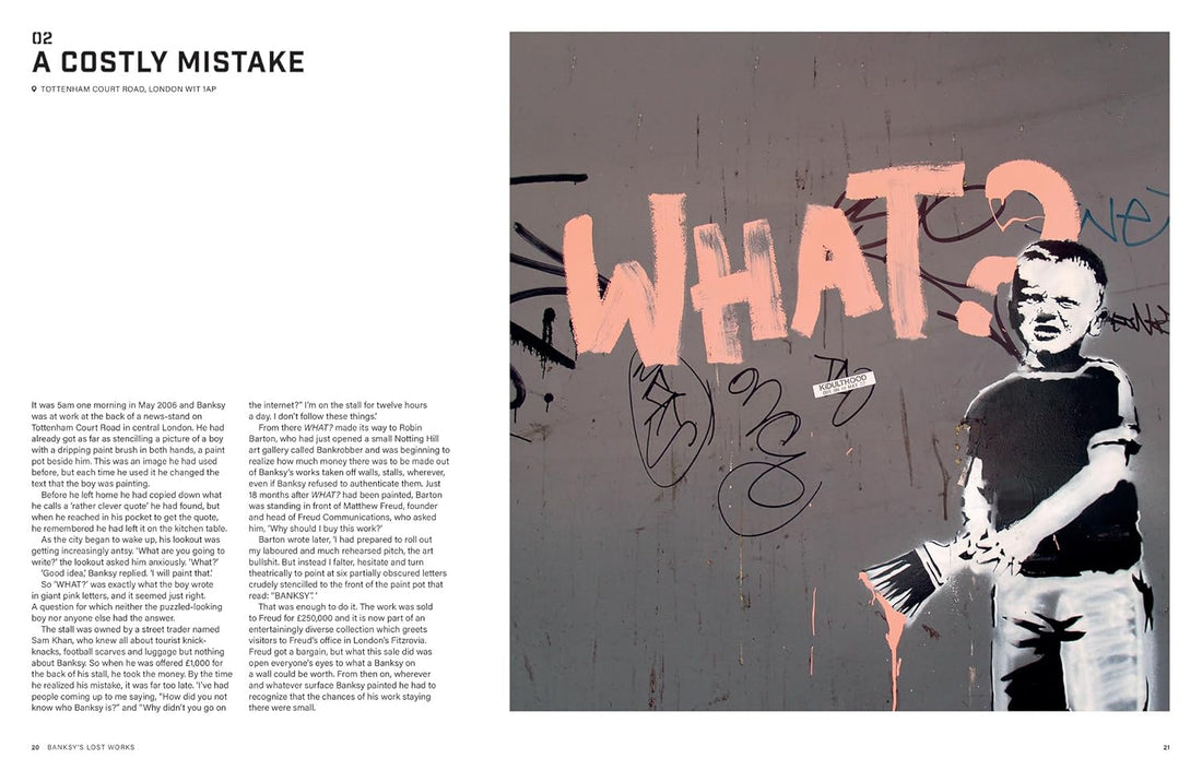 Banksy's Lost Works: On the trail of his vanishing street art