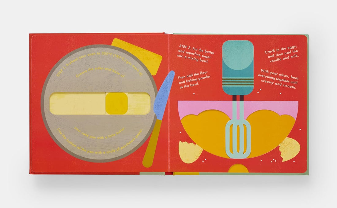 Cake!: An Interactive Recipe Book (Cook In A Book)