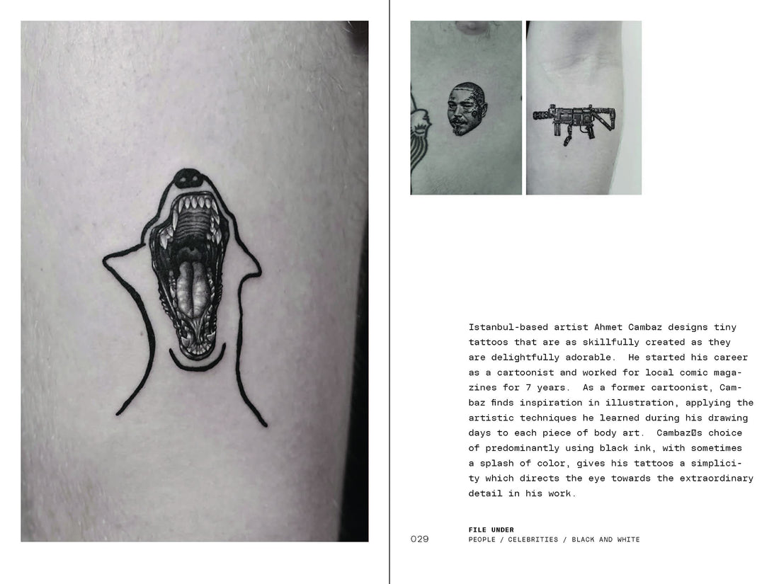 Micro Tattoos, najlepsi na świecie artyści zajmujący się tatuowaniem cienkich linii