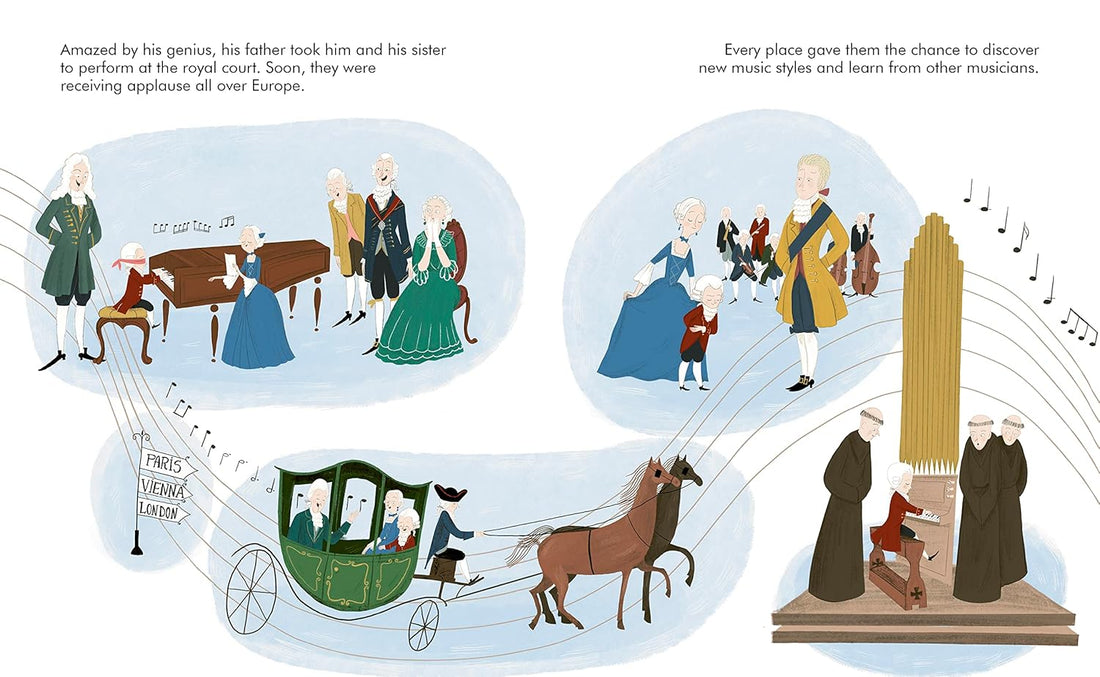 Little People, Big Dreams - Mozart