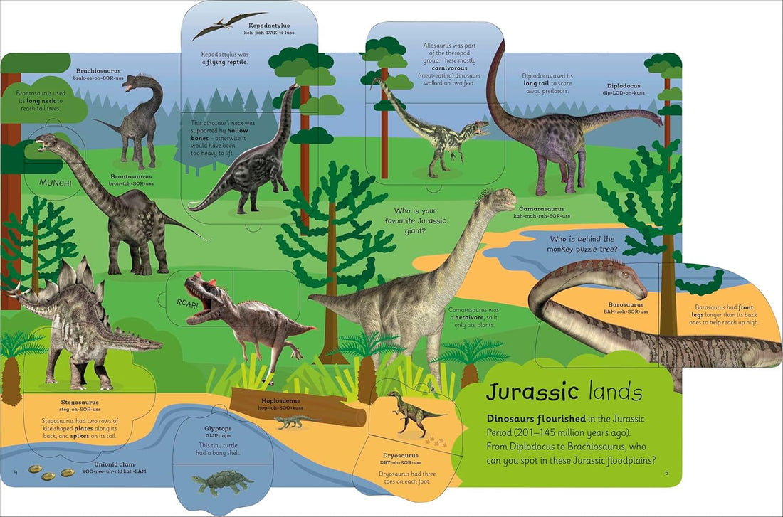 My Very Important Lift-the-Flap-Book: Dinosaurs and other prehistoric life