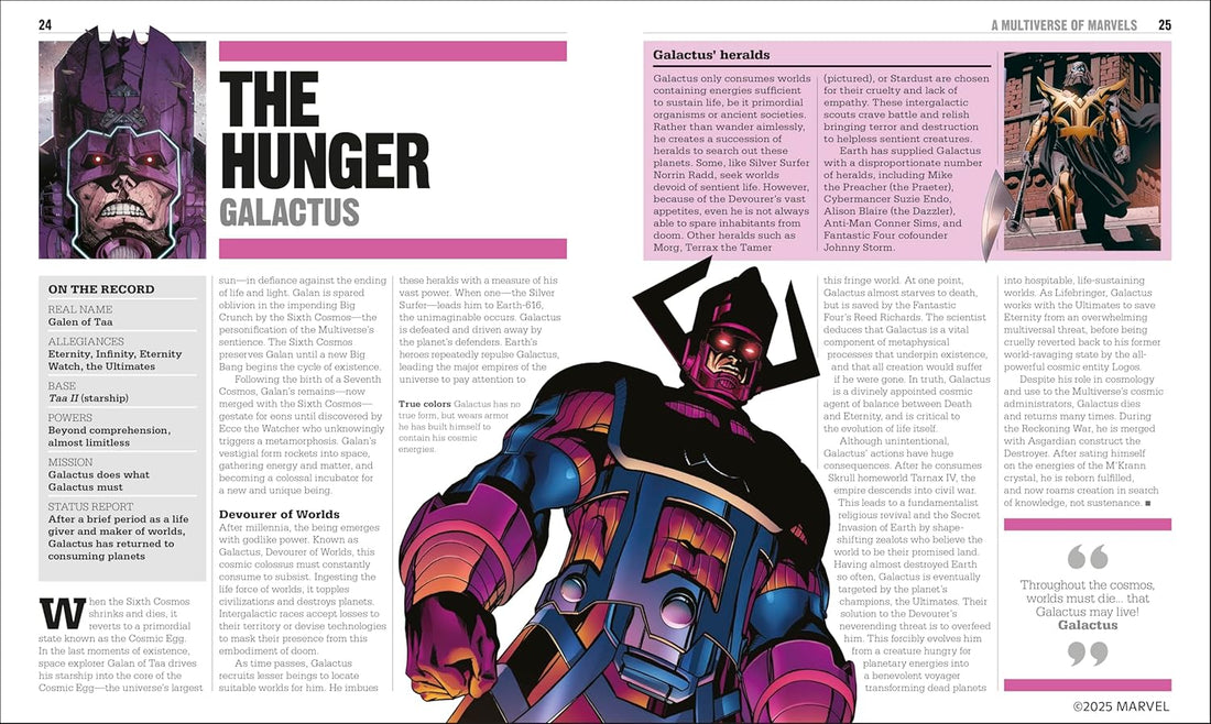 Marvel Book New Edition 2025