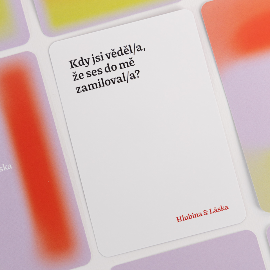 Hlubina & Láska - karetní hra CZ
