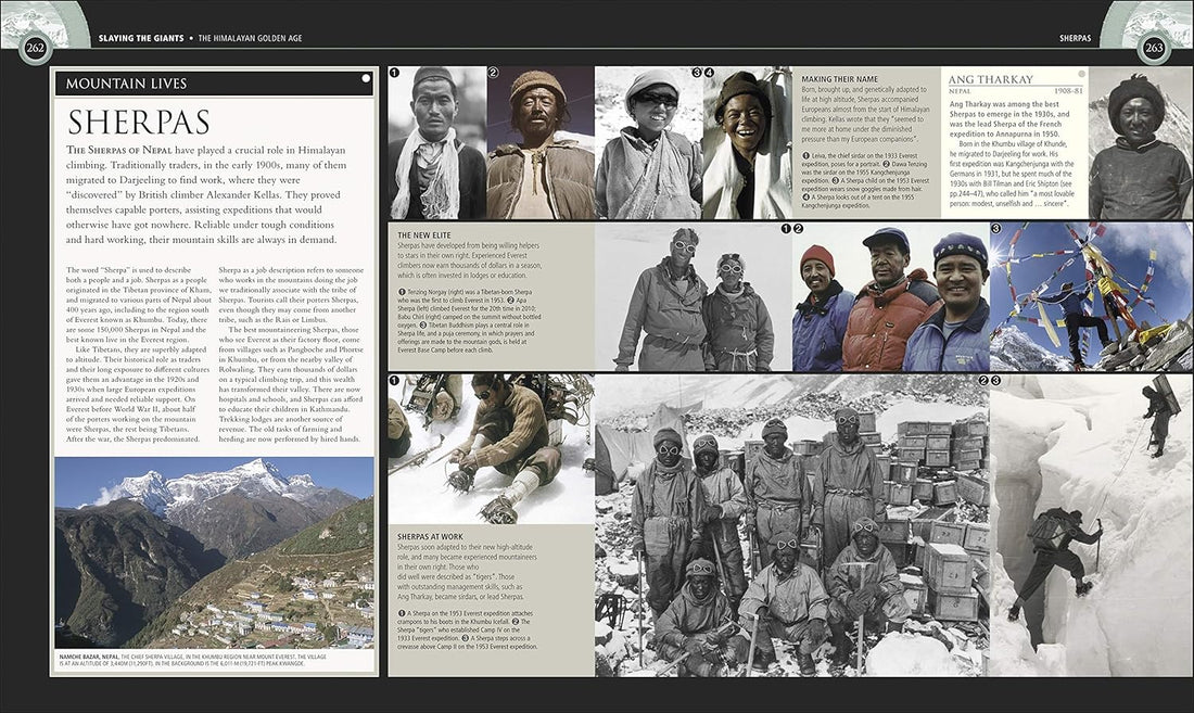 Mountaineers: Great tales of bravery and conquest