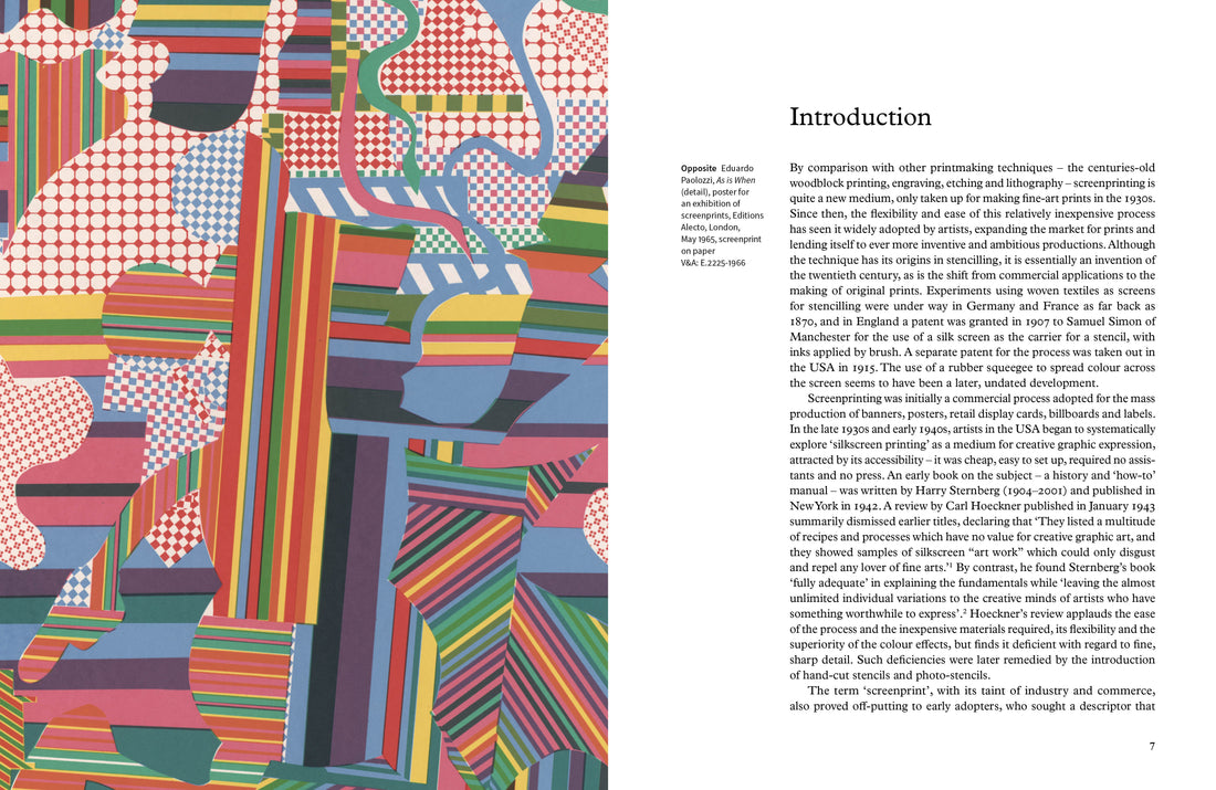 Screenprints, A History (Victoria & Albert Museum)
