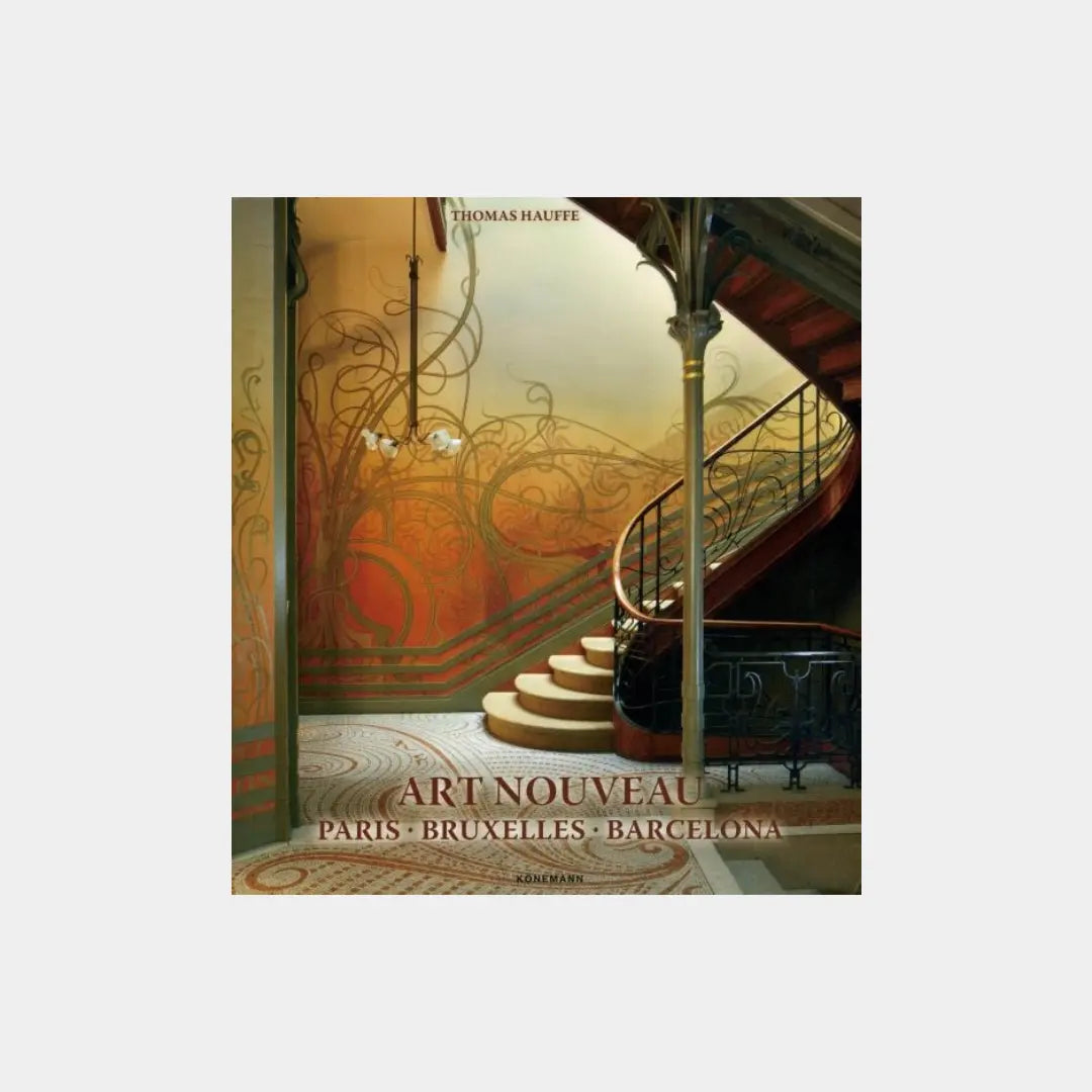 Art Nouveau - Paris, Bruxelles, Barcelona Obálka knihy Book Therapy