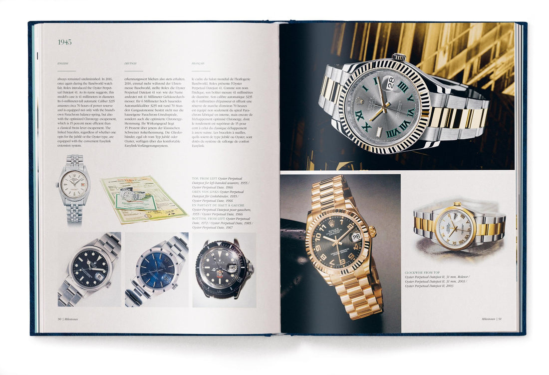 The Watch Book Rolex (Luxury edition)