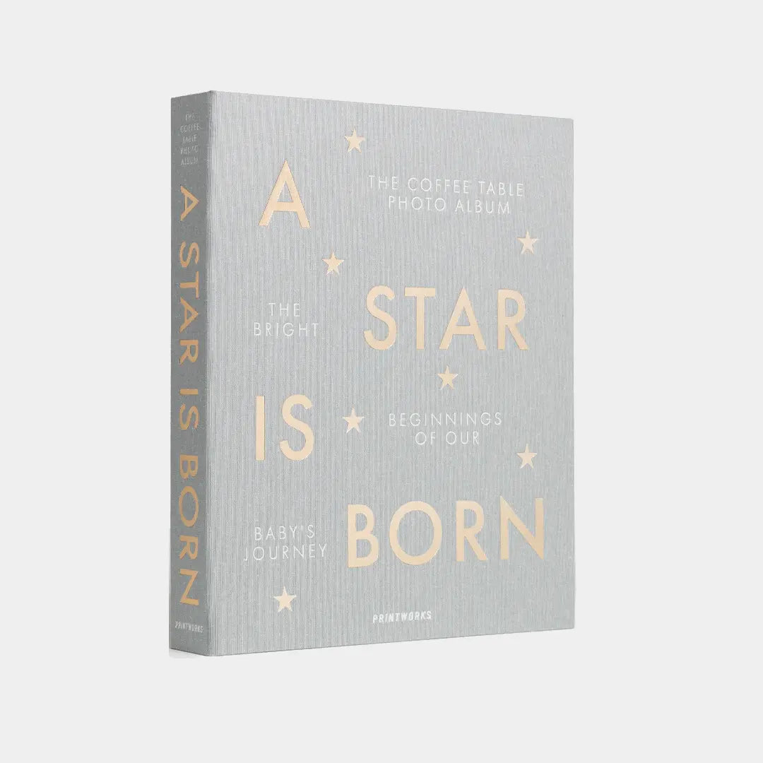 Coffe Table Photo Album - A Star is Born, Grey