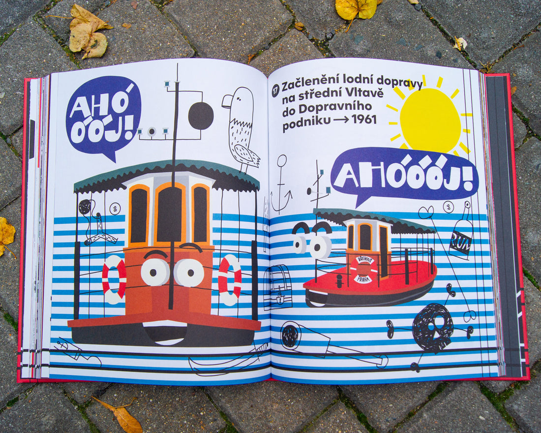 Řekni koleje - knížka pro všechny dopravní prostředky