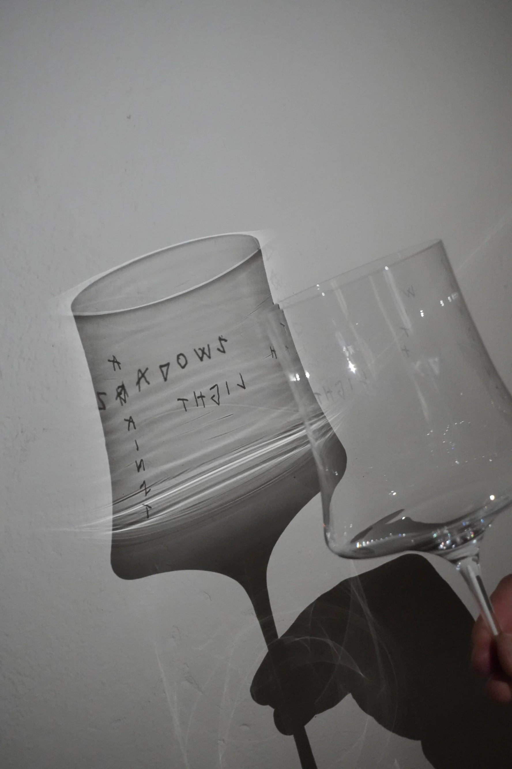 Michaela Fenkl - "Inner Prayer" - Wine Glasses